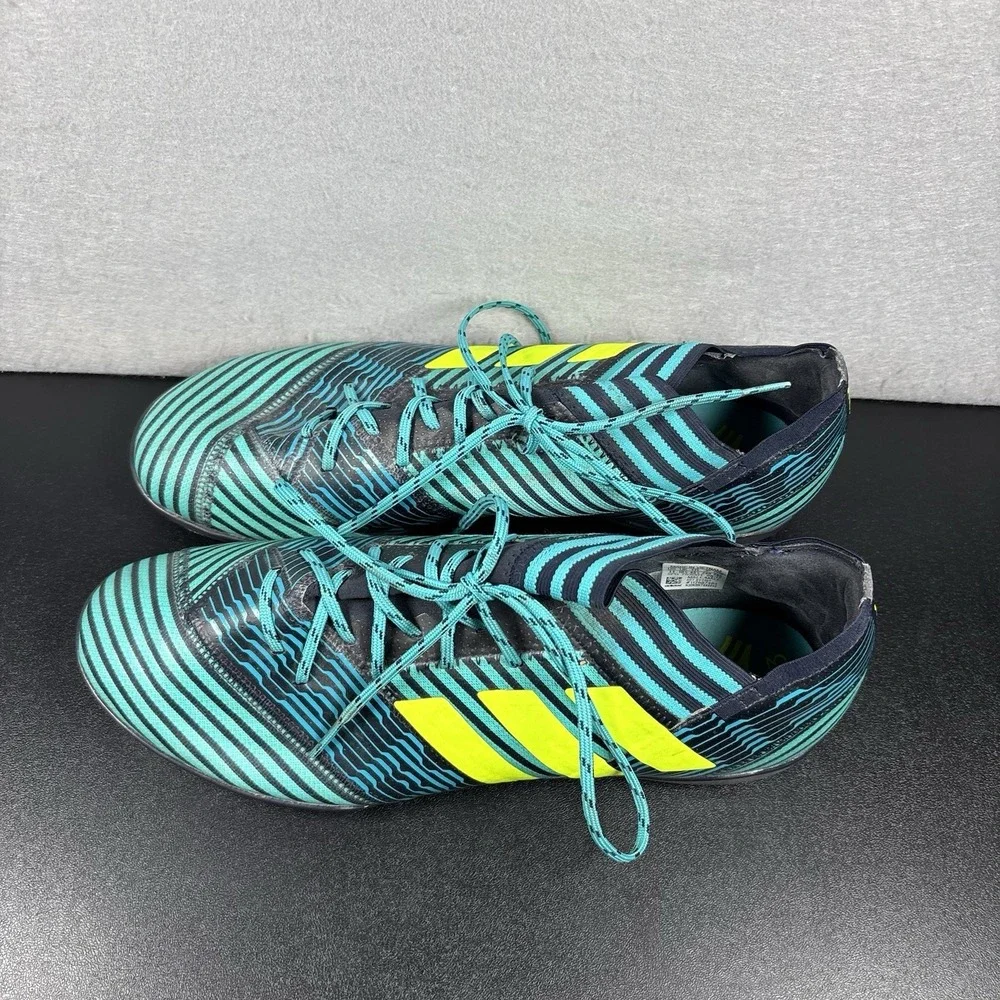 Men's Adidas Nemeziz Tango 17.3 TF Turf Soccer/Futsal Shoes Size 11 BY2463 Blue